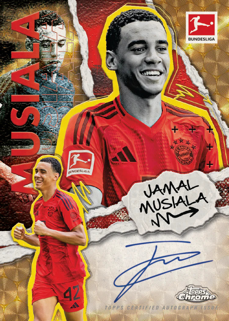 Topps Chrome Bundesliga Soccer Hobby Box 2024/2025