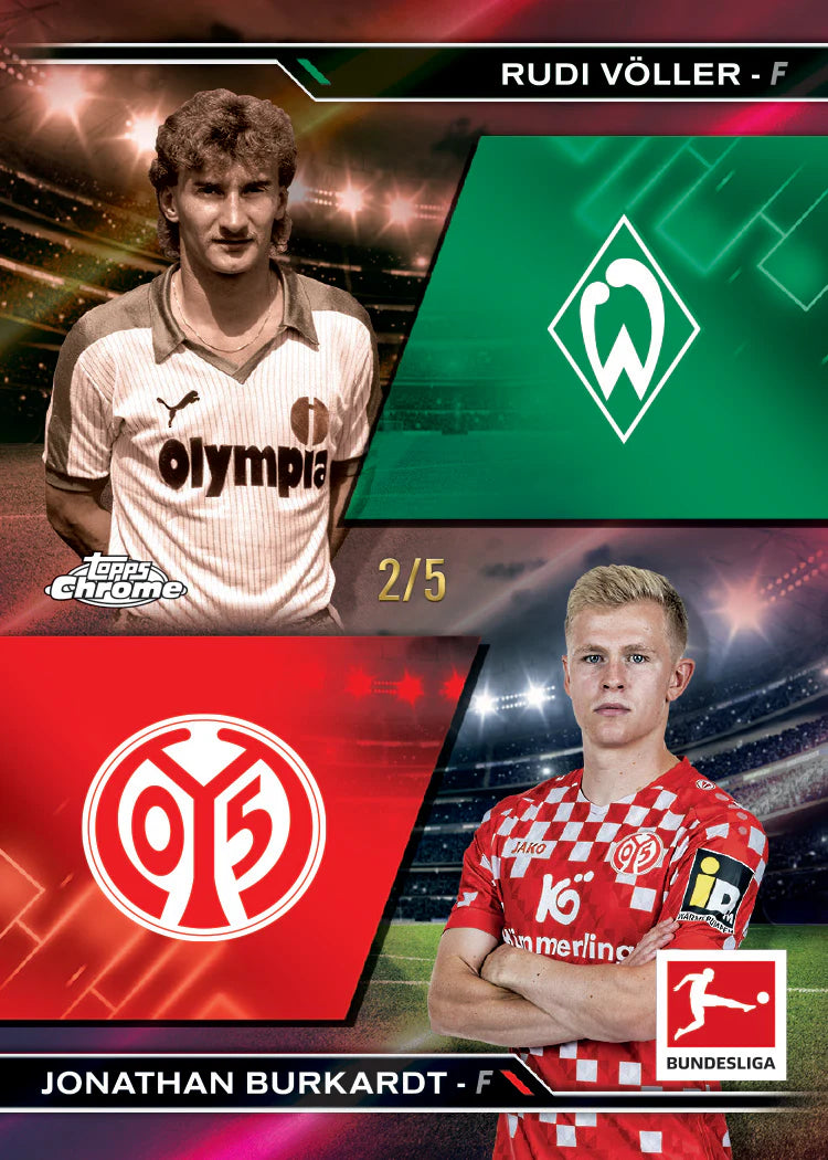 Topps Chrome Bundesliga Soccer Hobby Box 2024/2025
