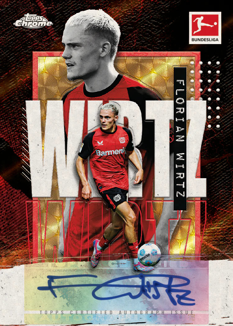 Topps Chrome Bundesliga Soccer Hobby Box 2024/2025