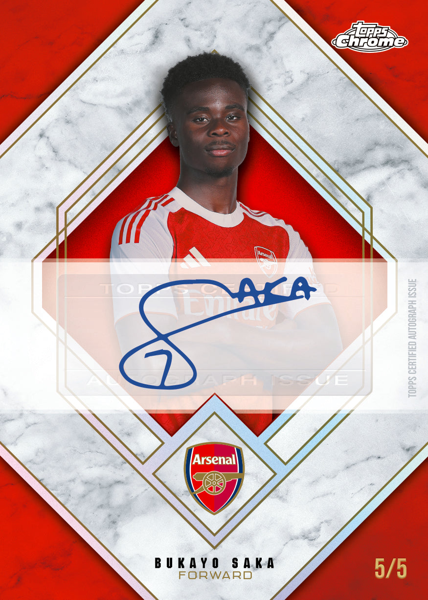 Topps Chrome Arsenal London Hobby Box 2025/2026