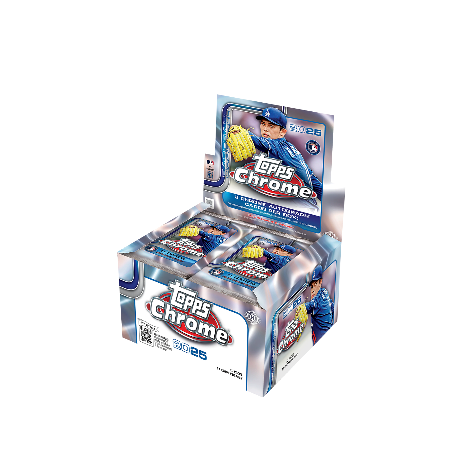 Topps Chrome Baseball MLB Hobby Jumbo Box 2025
