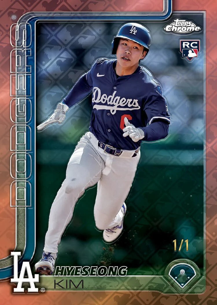 Topps Chrome Baseball MLB Logofractor Box 2025