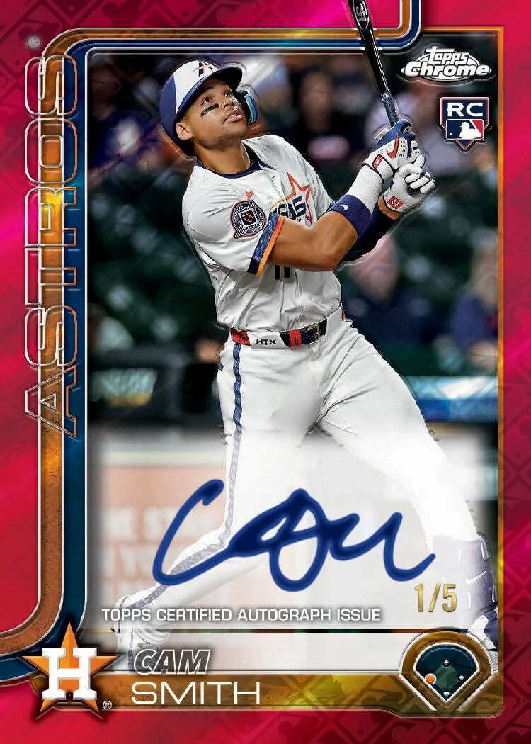 Topps Chrome Baseball MLB Logofractor Box 2025