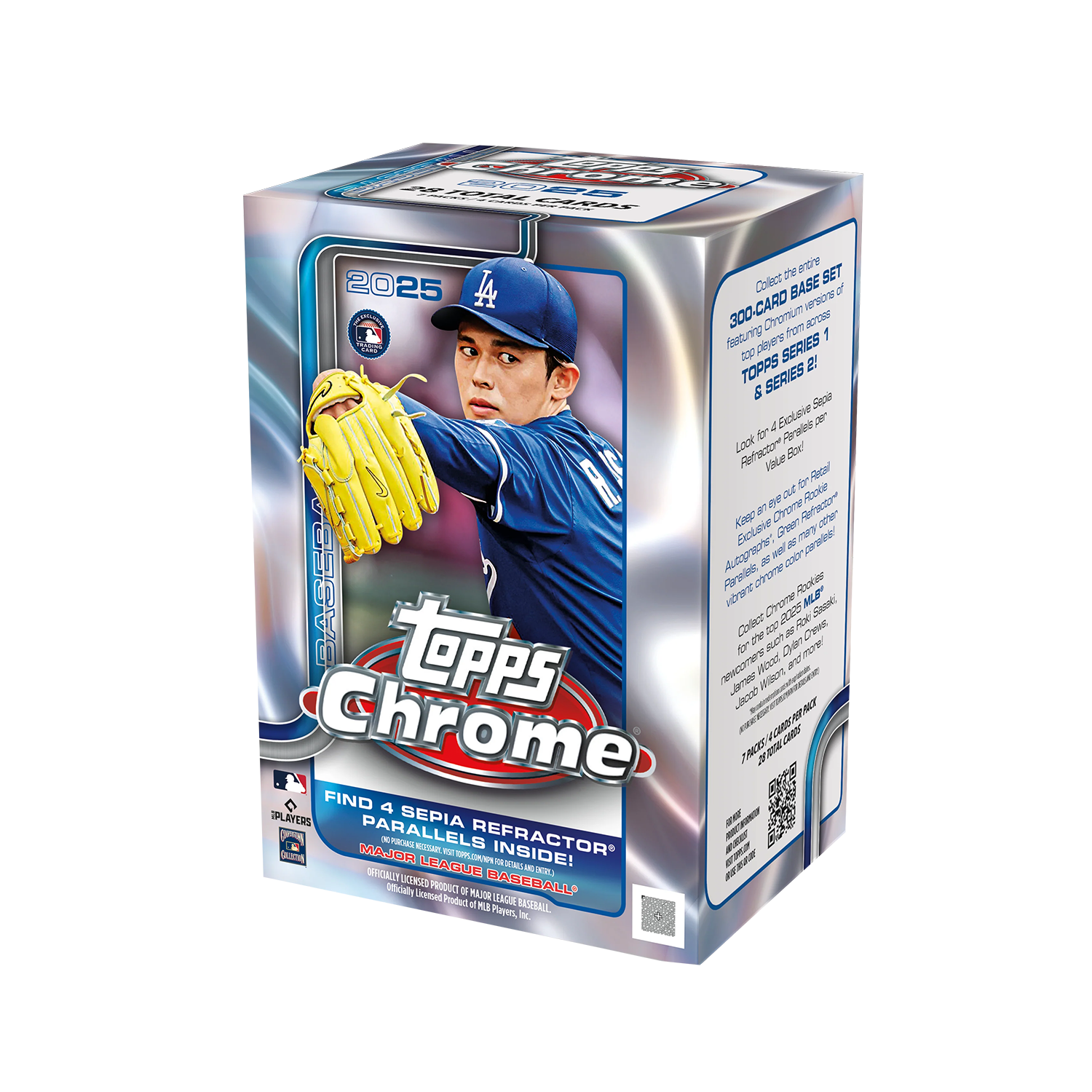 Topps Chrome Baseball MLB Value Box 2025