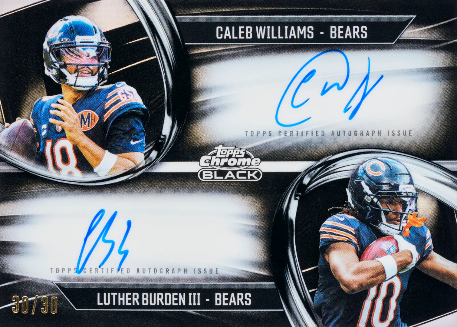 Topps Chrome Black NFL Hobby Box 2025