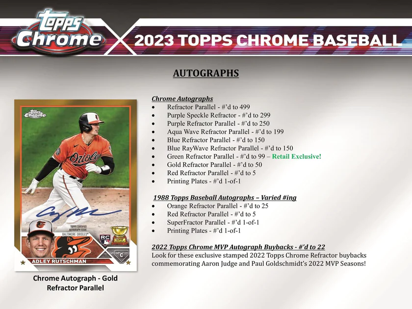 Topps Chrome Baseball MLB 7-Pack Blaster Box