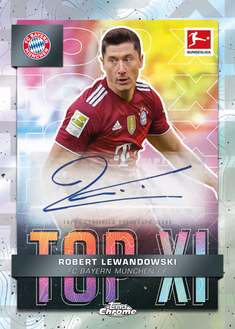 Topps Chrome Bundesliga Soccer Hobby Box 2021/2022
