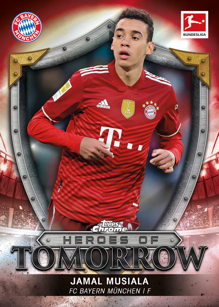 Topps Chrome Bundesliga Soccer Hobby Box 2021/2022