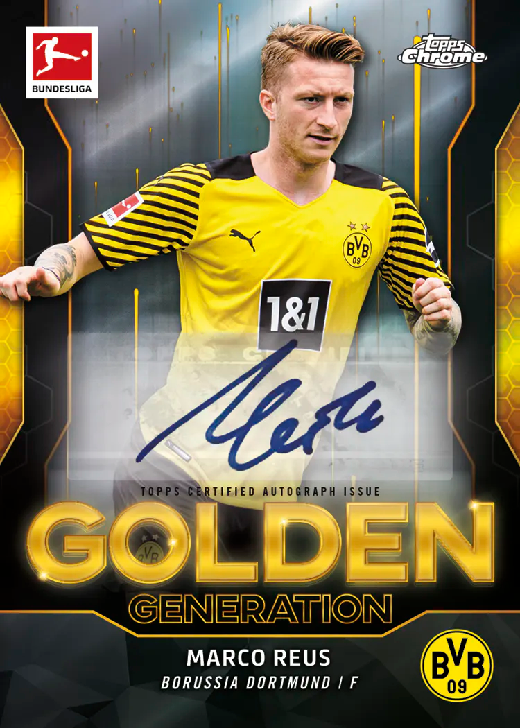 Topps Chrome Bundesliga Soccer Hobby Box 2021/2022
