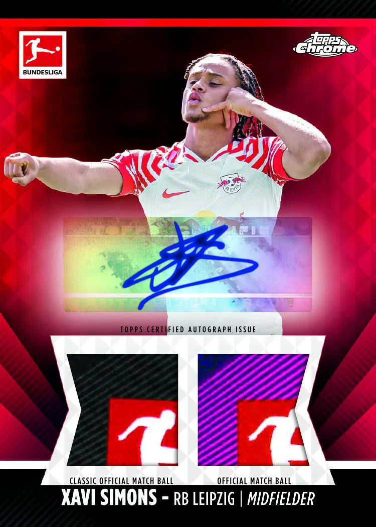 Topps Chrome Bundesliga Soccer Value Blaster Box 2023/2024