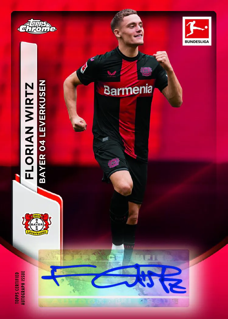 Topps Chrome Bundesliga Soccer Value Blaster Box 2023/2024