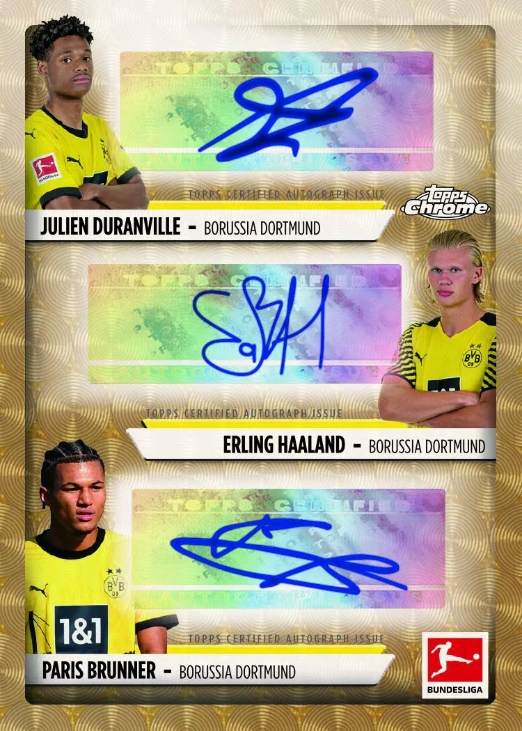 Topps Chrome Bundesliga Soccer Value Blaster Box 2023/2024