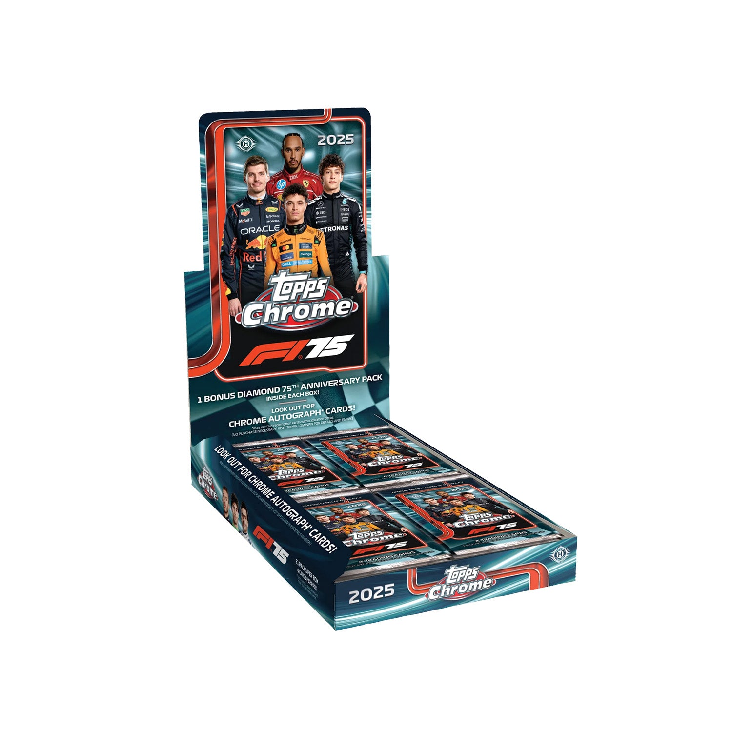 Topps Chrome Formula 1 Hobby Box 2025