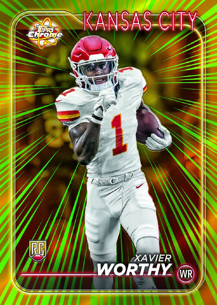 Topps Chrome Football Hobby Box 2024