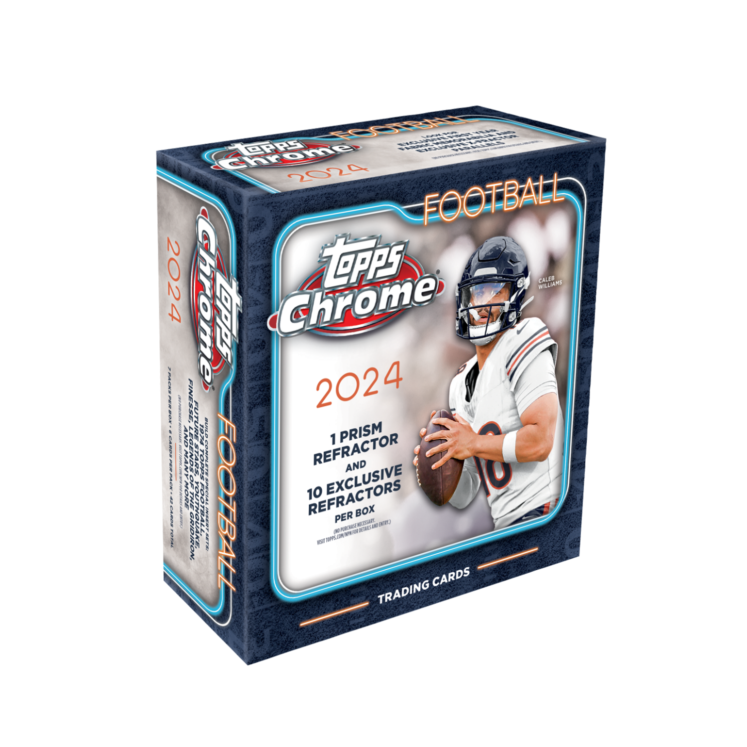 Topps Chrome Football Mega Box 2024