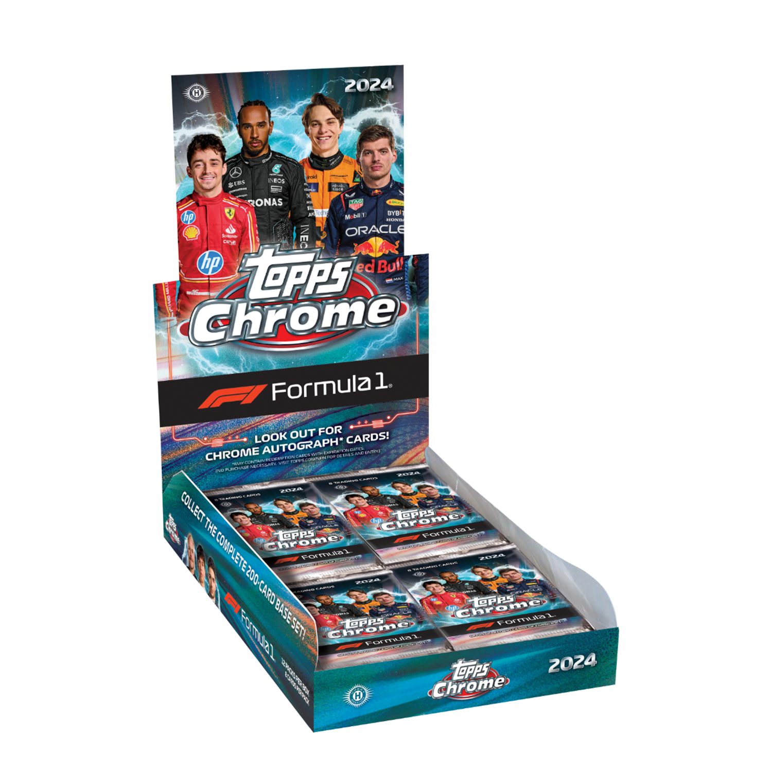 Topps Chrome Formula 1 Hobby Box 2024