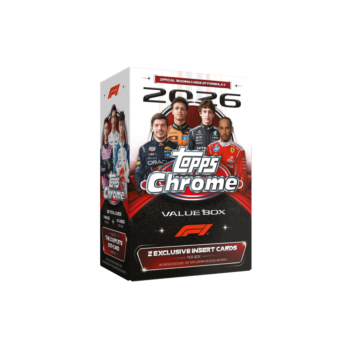 Topps Chrome Formula 1 Value Box 2026