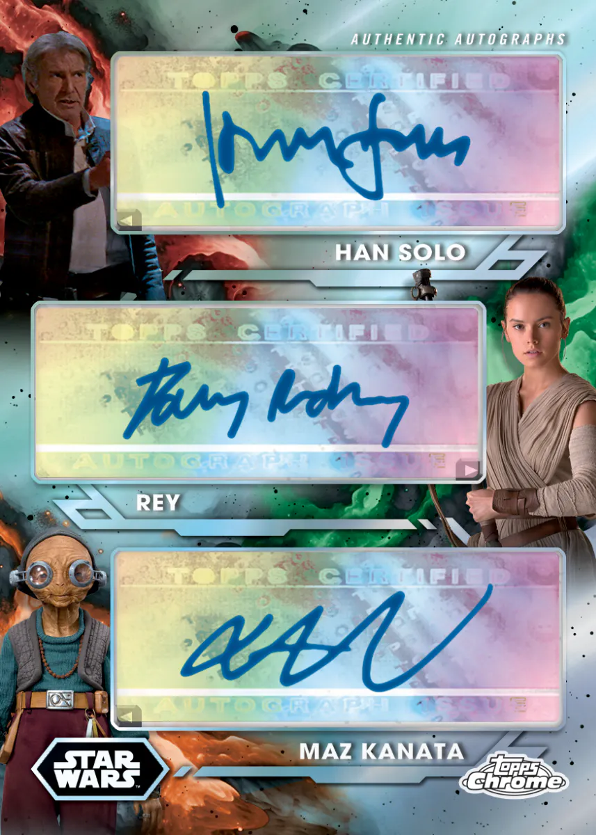 Topps Star Wars Chrome Blaster Box 2024