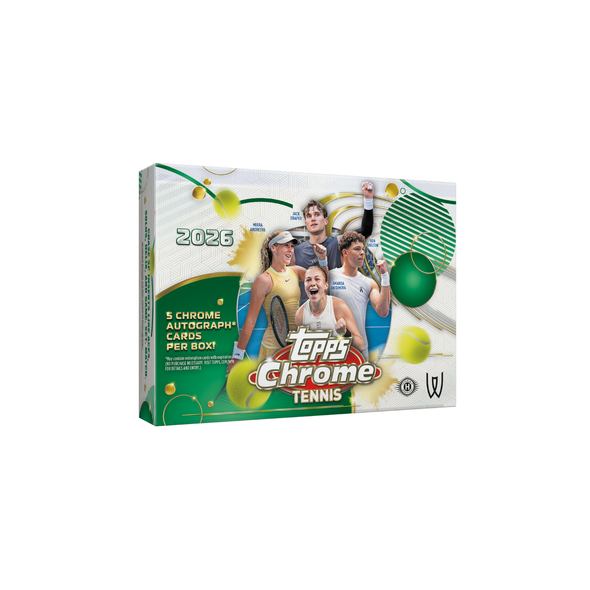 Topps Chrome Tennis Breaker Delight Box 2026