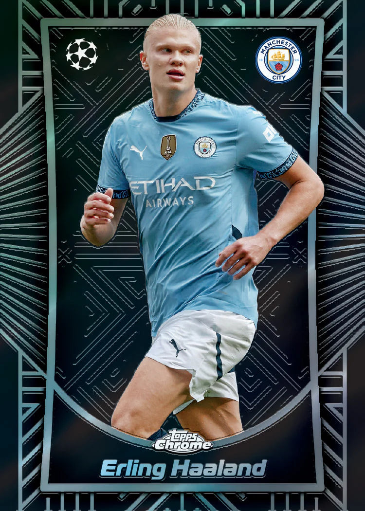 Topps Chrome UEFA Club Competitions Hobby Box 2024/2025