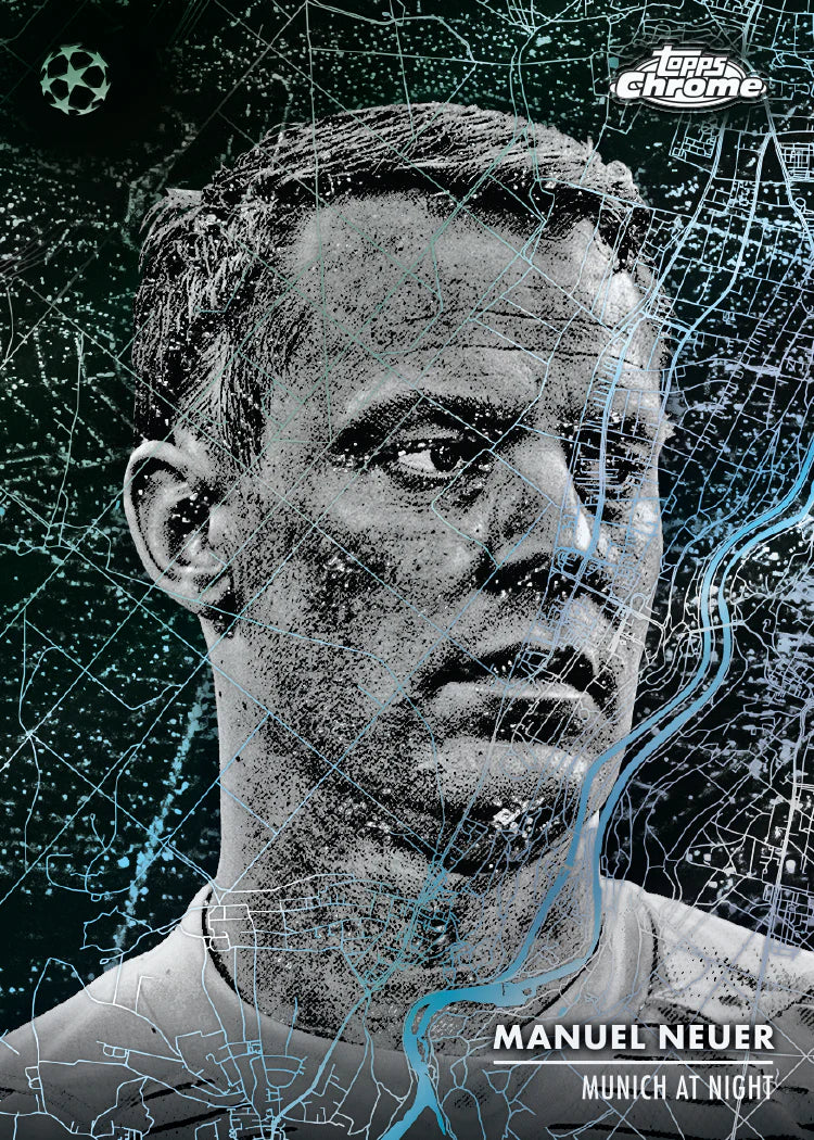 Topps Chrome UEFA Club Competitions Hobby Box 2024/2025