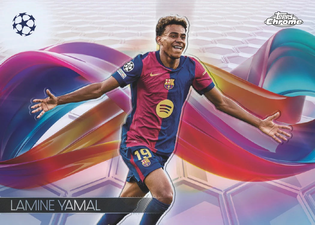 Topps Chrome UEFA Club Competitions Hobby Box 2024/2025
