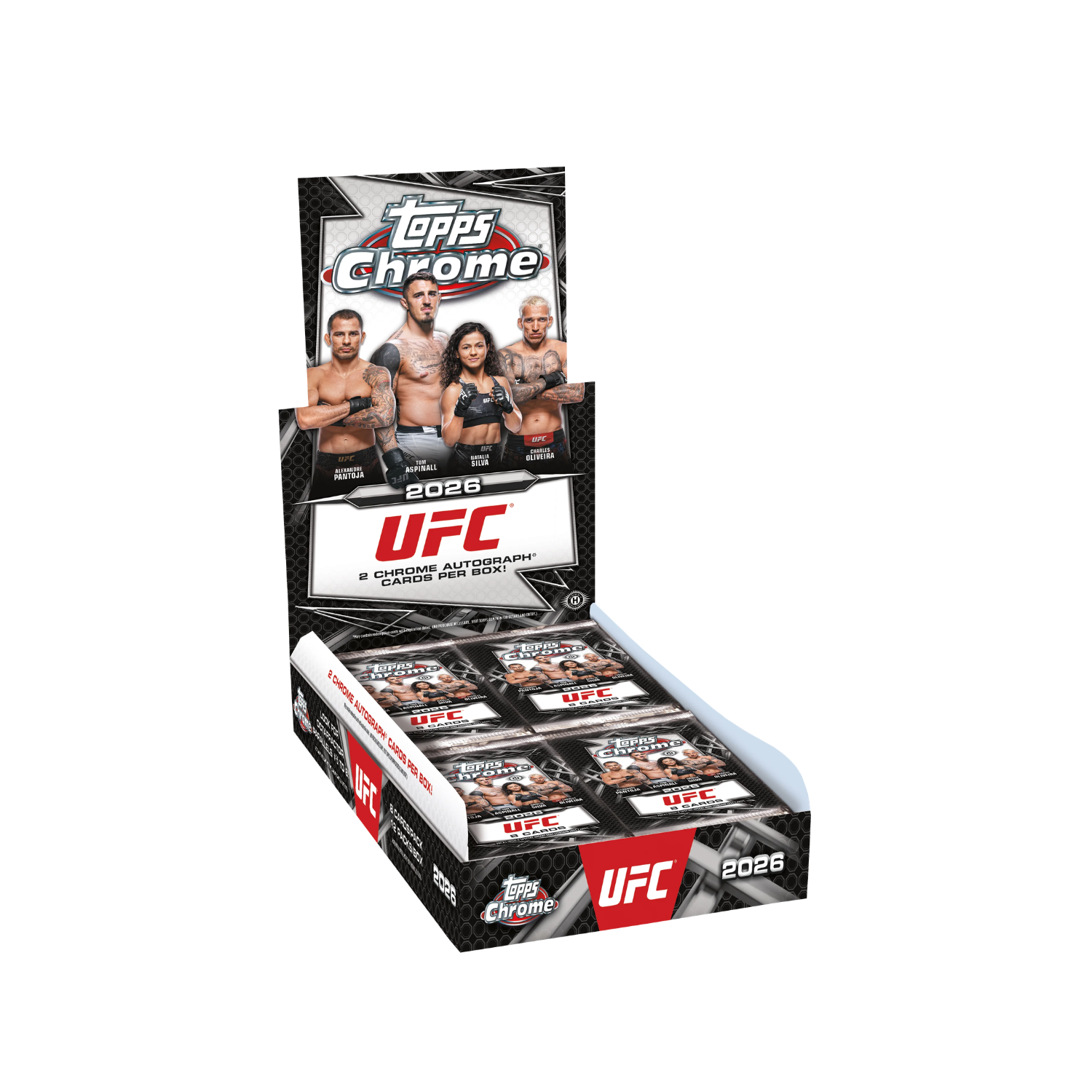 Topps UFC Chrome Hobby Box 2026
