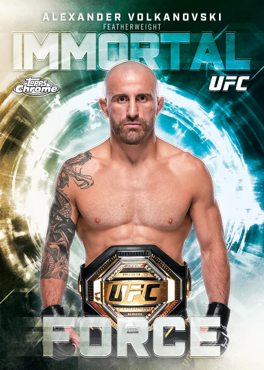 Topps UFC Chrome Hobby Box 2026
