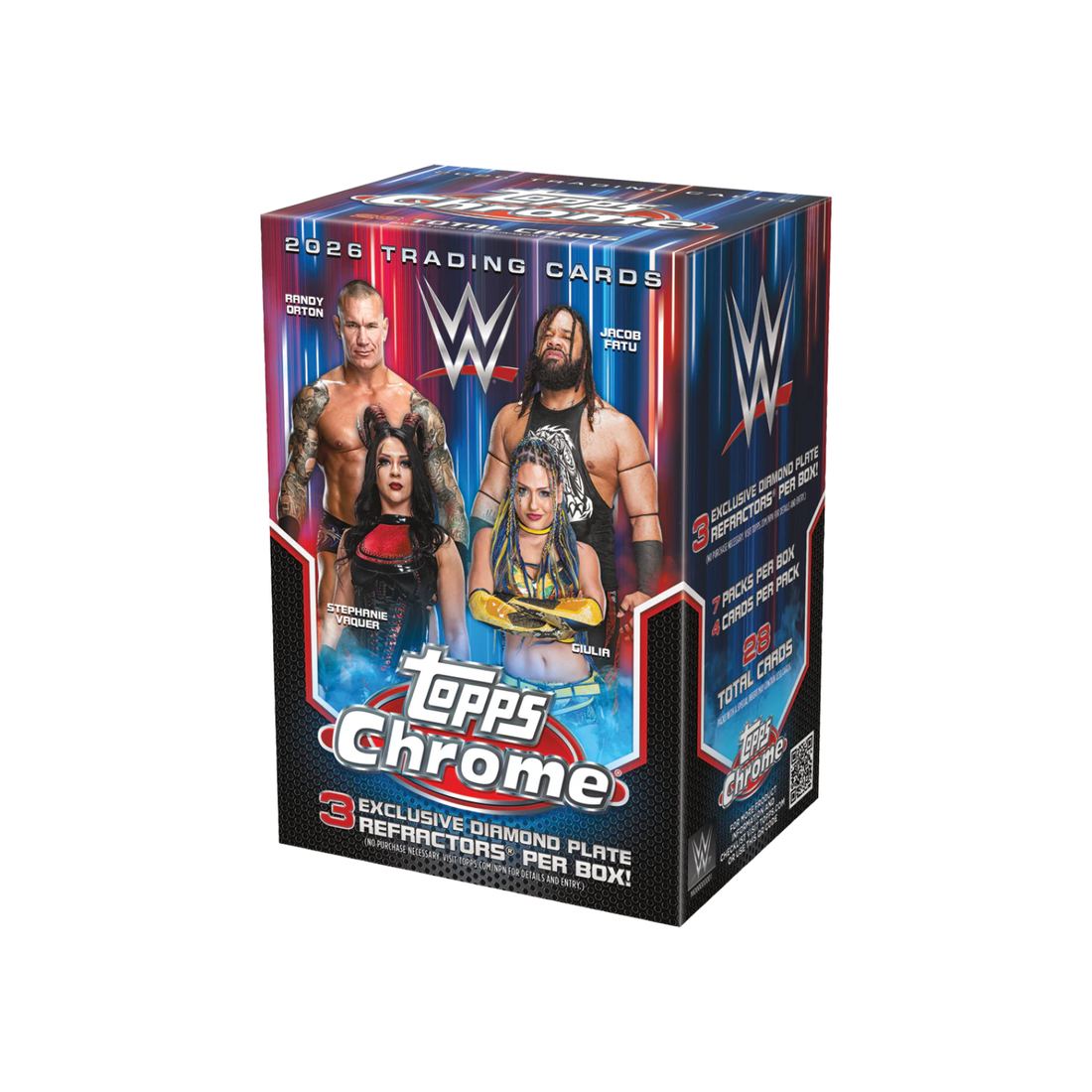 Topps Chrome WWE Value Box 2026