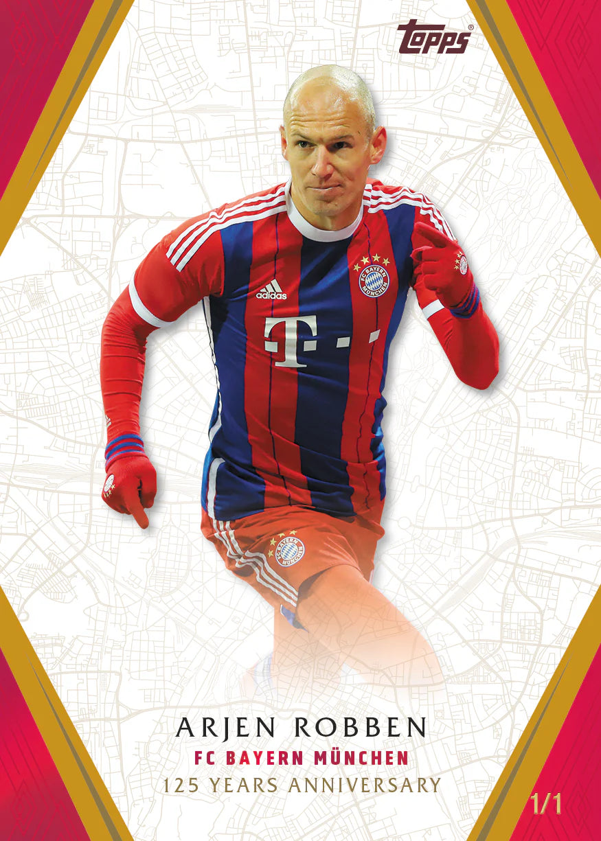 Topps FC Bayern 125th Anniversary 2024/25 Hobby Box