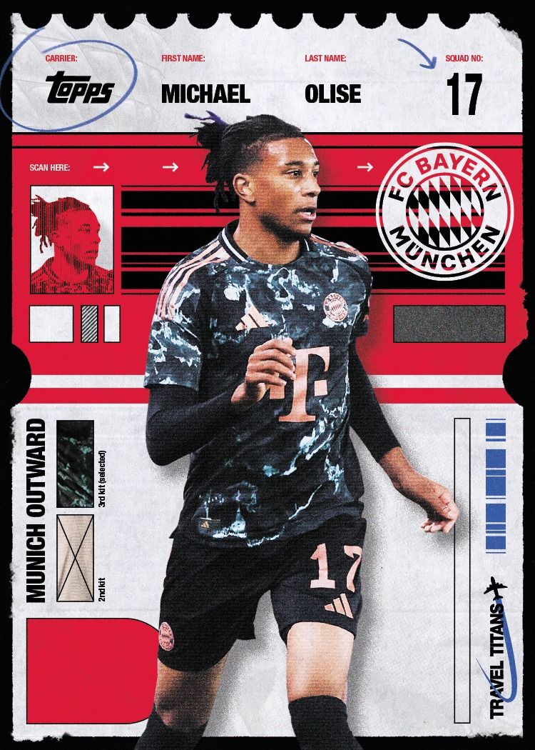 Topps FC Bayern Team Set 24/25