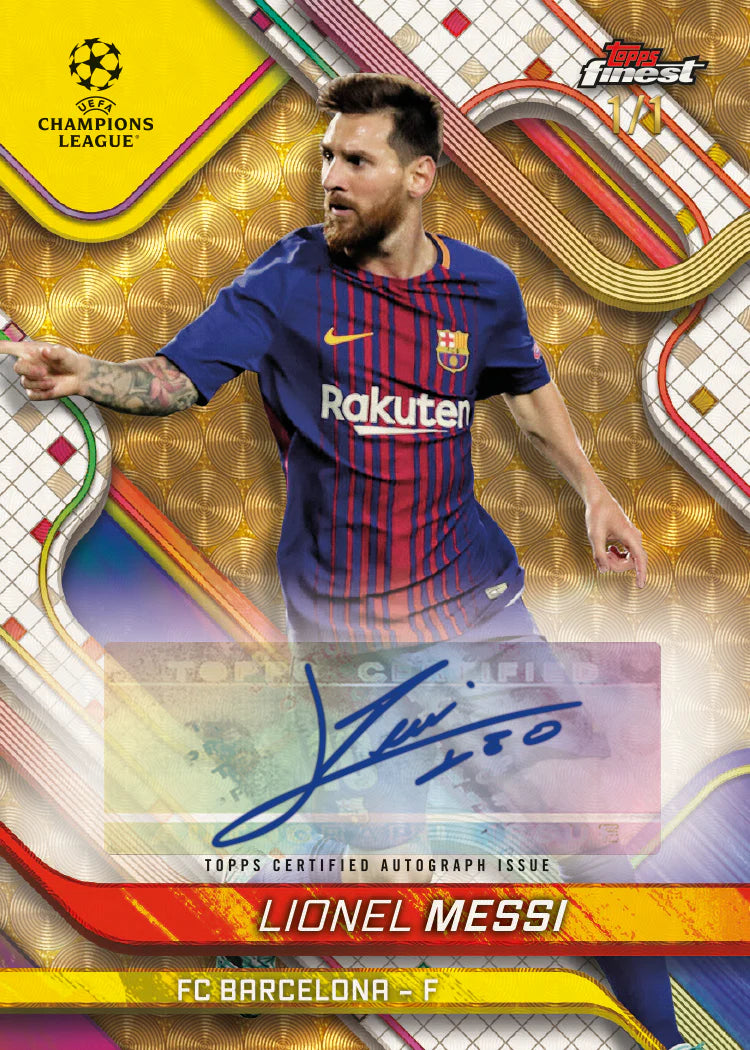 Topps Finest UCC Soccer Hobby Box 2024/2025