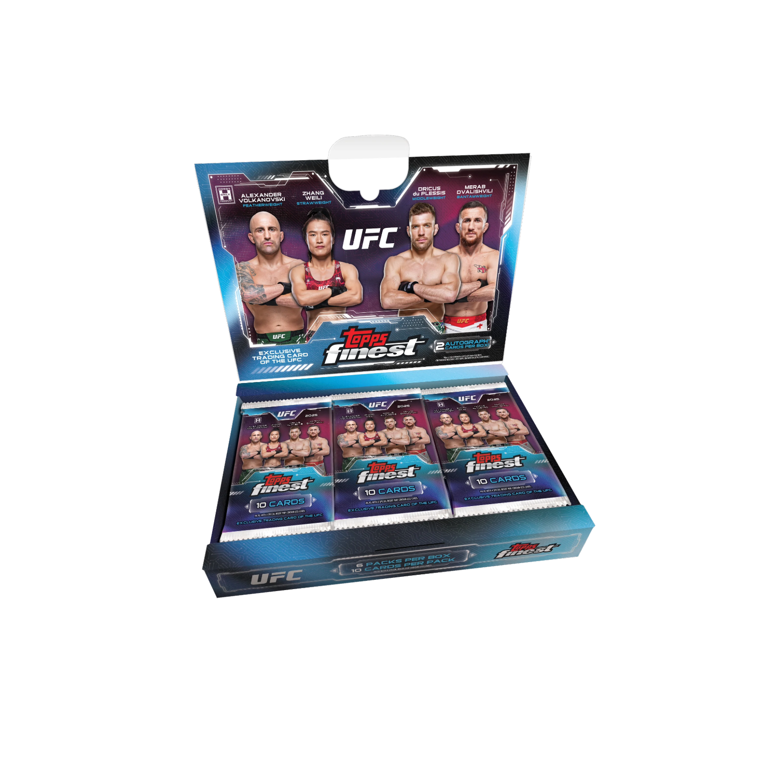 Topps Finest UFC Hobby Box 2025
