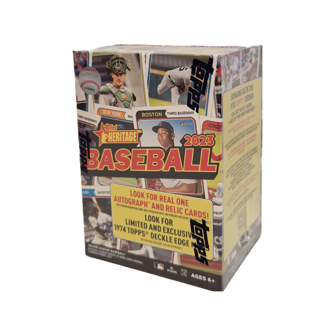 Topps Heritage Baseball 8-Pack Blaster Box 2023