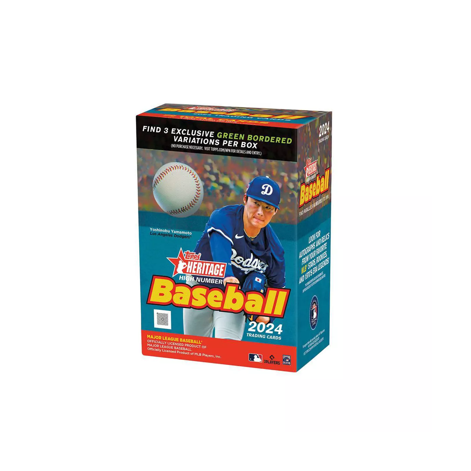 Topps Heritage High Number Baseball Blaster Box 2024