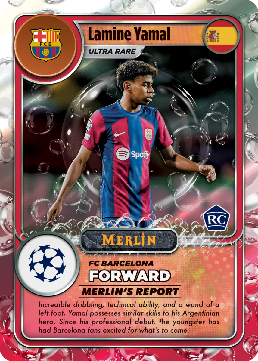 Topps Merlin Chrome UEFA Club Competitions Value Blaster Box 23/24