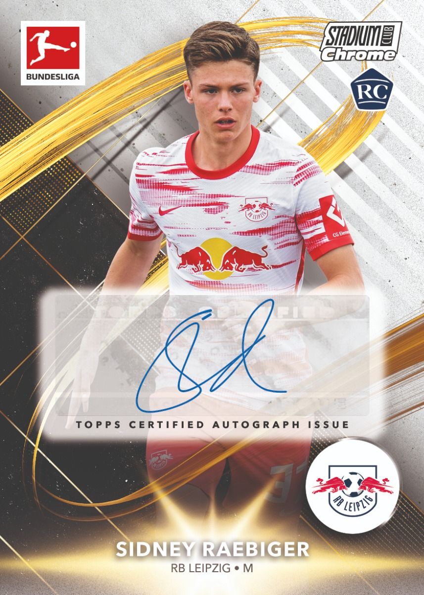 Topps Stadium Club Chrome Bundesliga Soccer Hobby Box 2021/2022