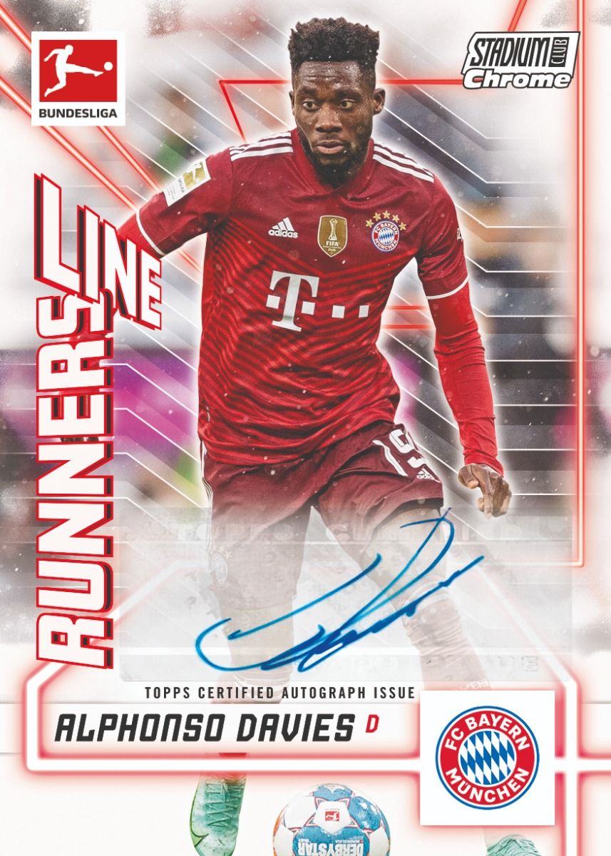 Topps Stadium Club Chrome Bundesliga Soccer Hobby Box 2021/2022