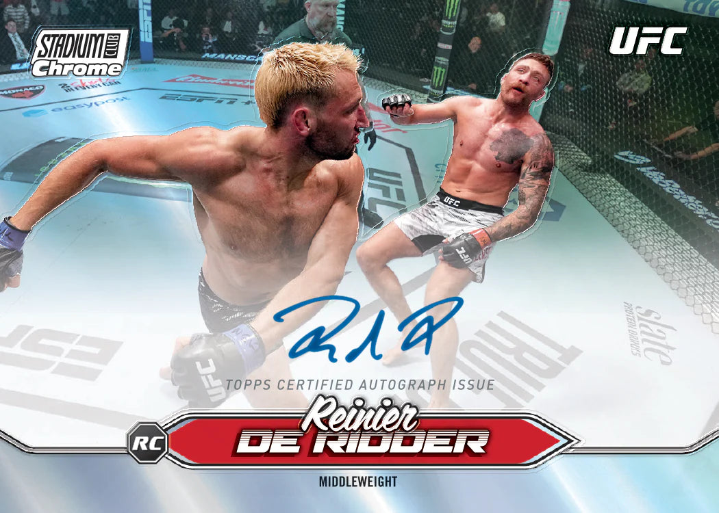 Topps Stadium Club UFC Hobby Box 2025