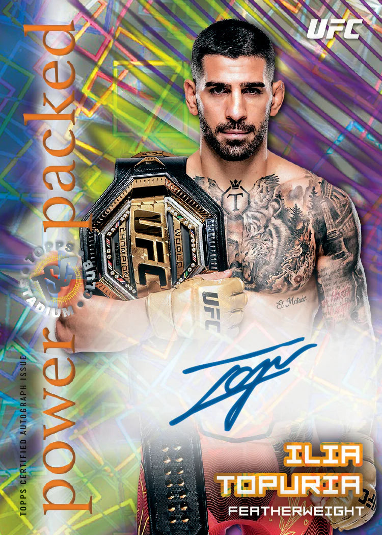 Topps Stadium Club UFC Hobby Box 2025