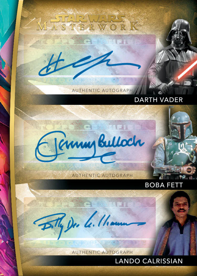 Topps Star Wars Masterwork Hobby Box 2024