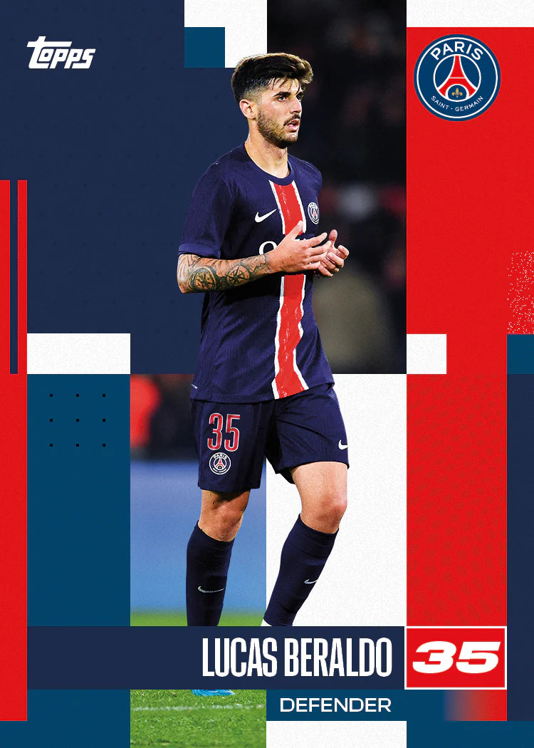 Topps Paris Saint-Germain Team Set 24/25