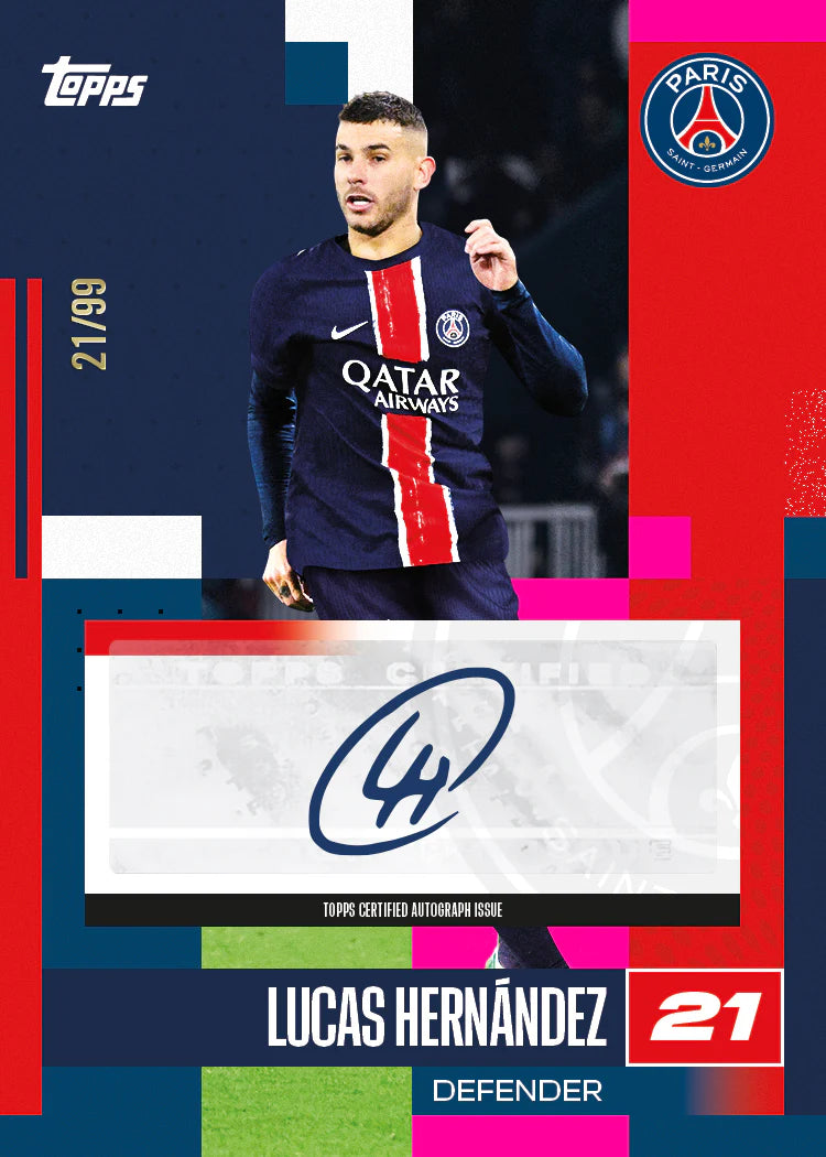 Topps Paris Saint-Germain Team Set 24/25