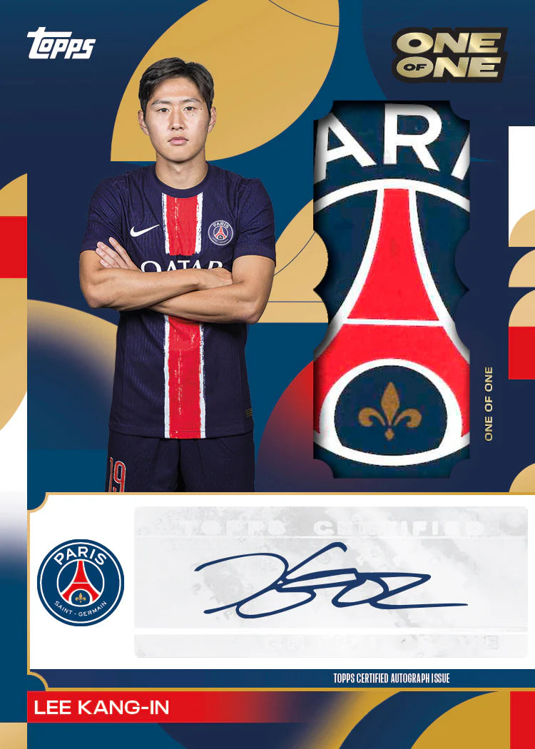 Topps Paris Saint-Germain Team Set 24/25