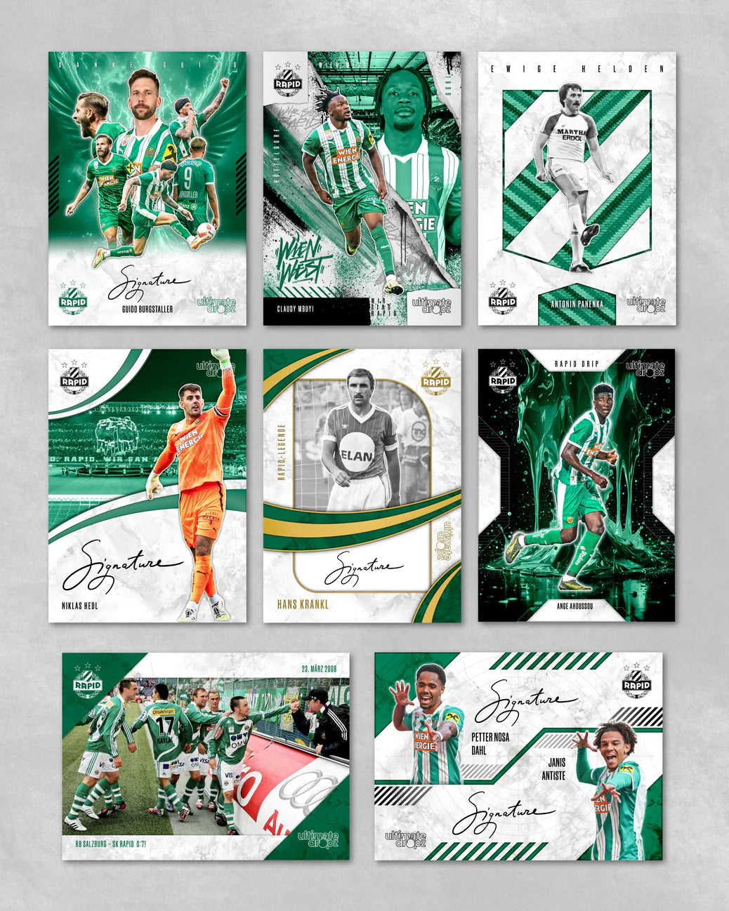 Ultimate Dropz SK Rapid Wien – Grün. Weiß. Geprägt 2025/2026