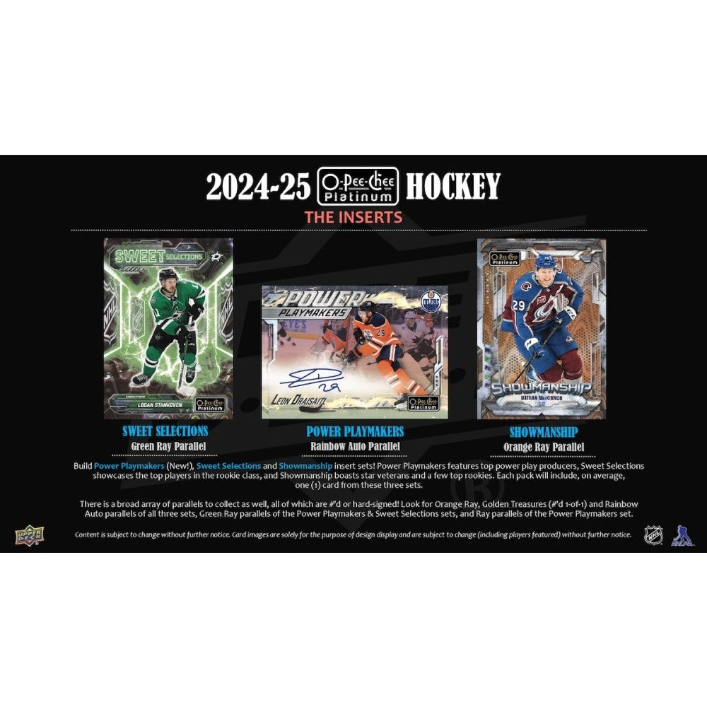 Upper Deck O-PEE-CHEE Platinum Hockey NHL Hobby Box 2024/2025