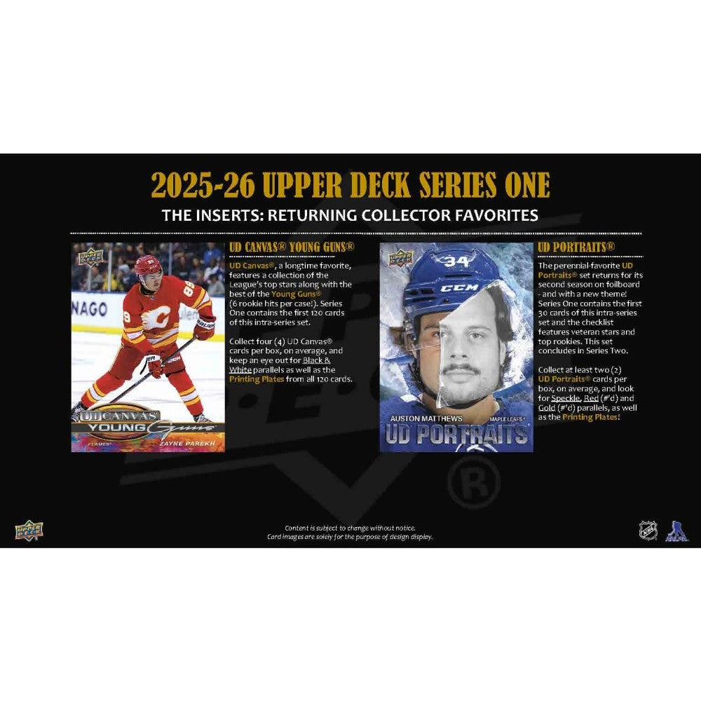 Upper Deck NHL Upper Deck Series 1 Hobby Box 2025/2026