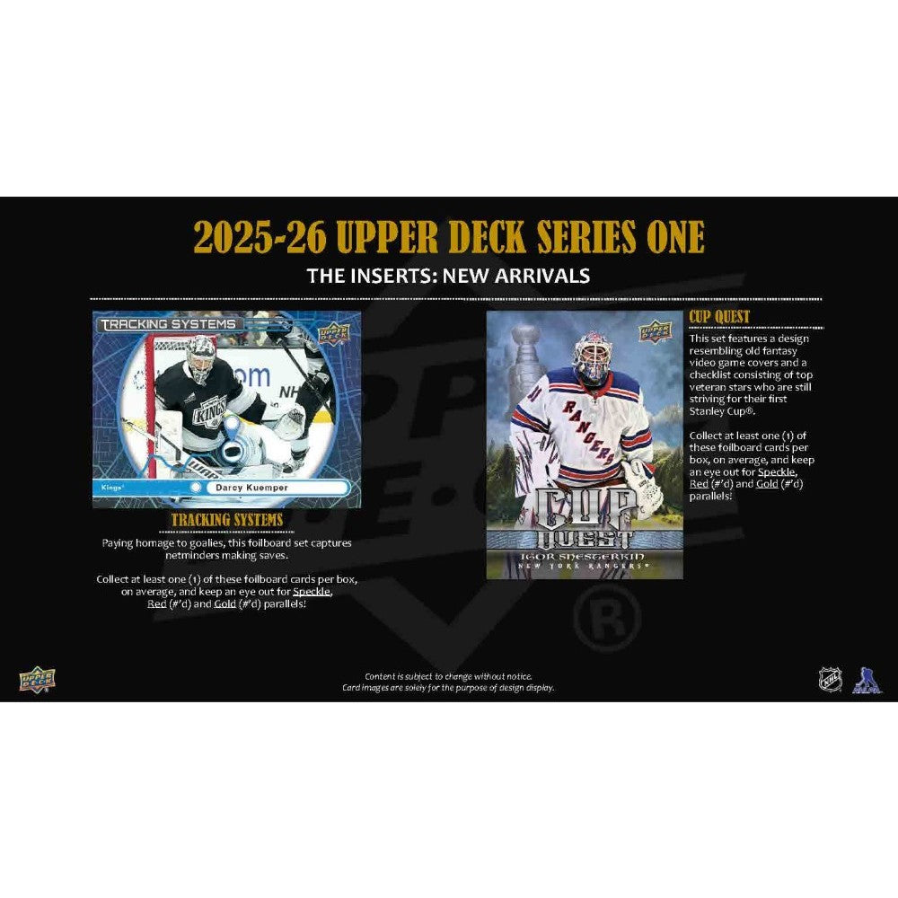 Upper Deck NHL Upper Deck Series 1 Hobby Box 2025/2026