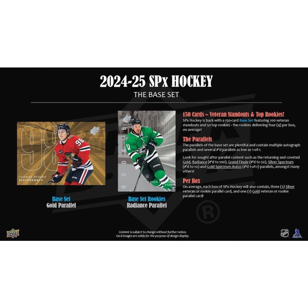 Upper Deck NHL SPx Hobby Box 2024/2025