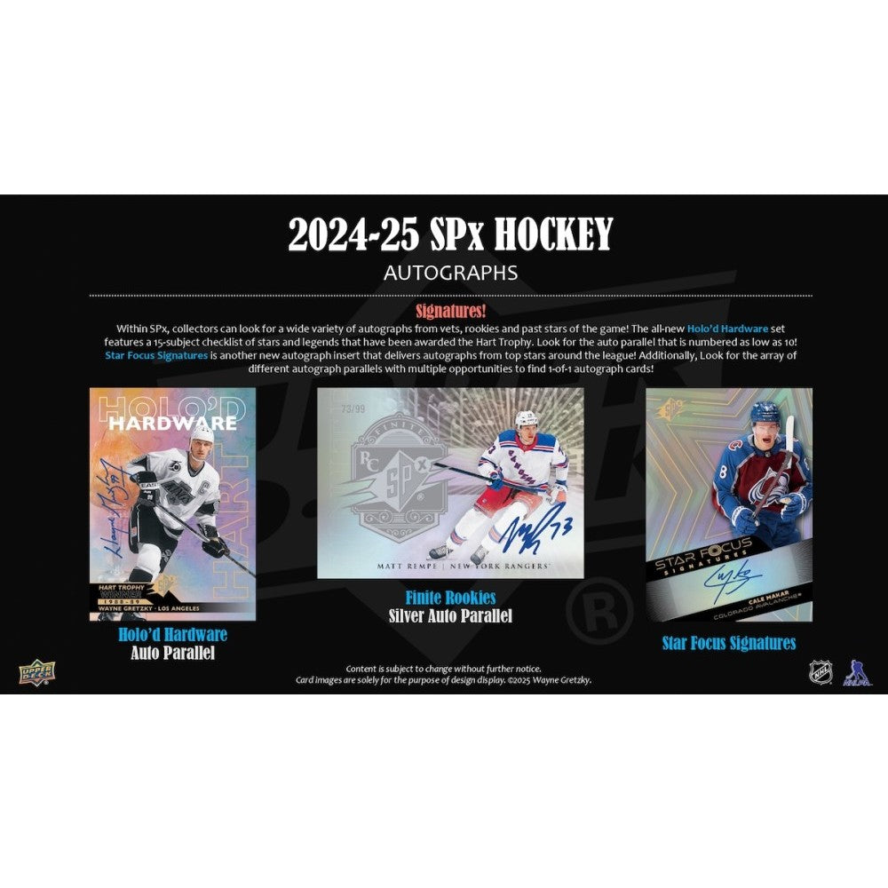 Upper Deck NHL SPx Hobby Box 2024/2025
